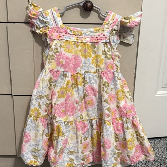 Cynthia Rowley Other - Cynthia Rowley Pink and Yellow Floral Kids Dress